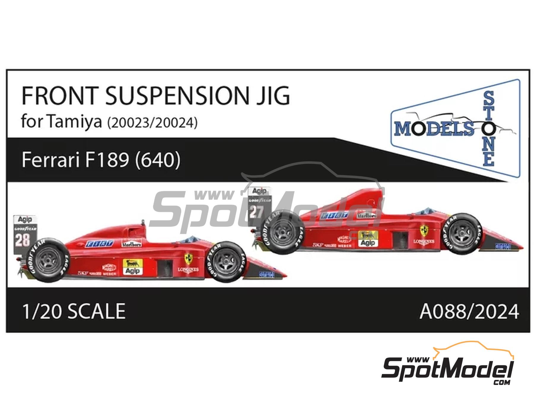 Tamiya 1:20 scale Ferrari F189 Portuguese GP Late Version